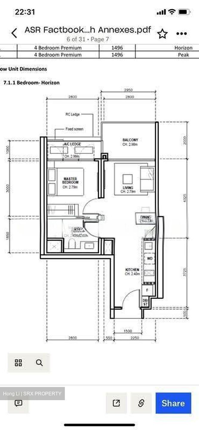 Avenue South Residence (D3), Apartment #608472111
